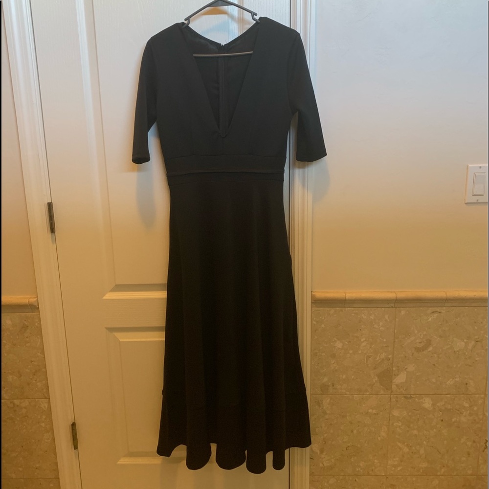 Classic black dress